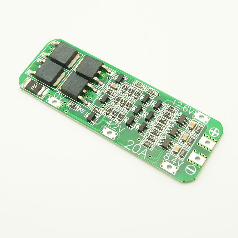 Bảng mạch bảo bệ BMS PCB cho pin Lithium 18650 Li-lion Mo6dun 12.6B Cell 59x20x3.4mm