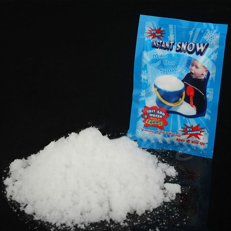Tuyết nhân tạo - hoa tuyết bạc (nguyên liệu làm Slime) - Magic Snow- _bán giá sốc