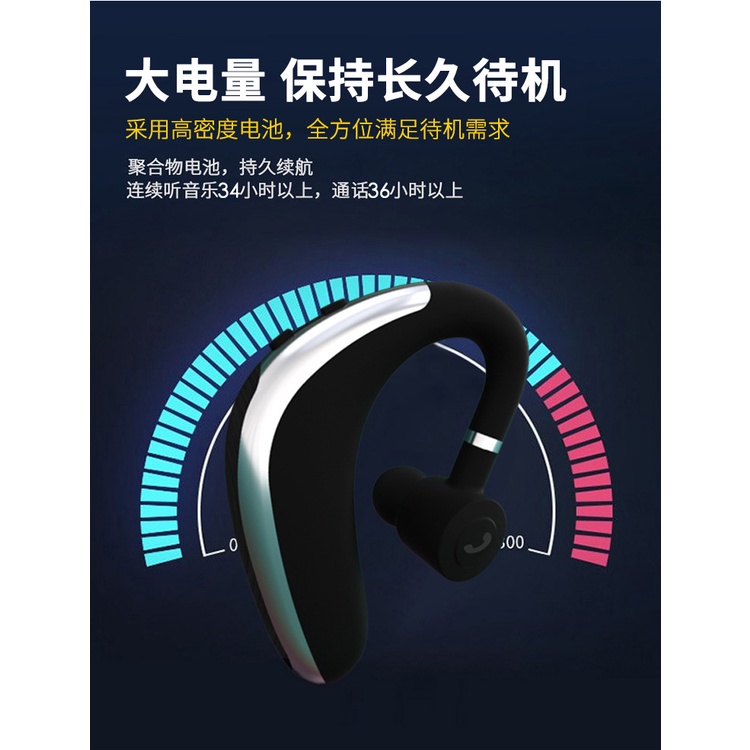 Bluetooth Connection Hanging Ear Sports Headset 180°rotating Long Standby Bluetooth Headset Factory Direct Sales