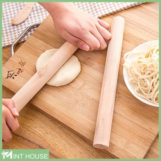Cây cán bột - lăn bột gỗ 30cm