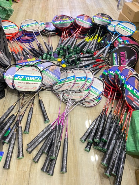 Vợt Cầu Lông Yonex Khung Crom Siêu Bền Tặng Cước - Bao Đựng Vợt/Dành cho Học Sinh - Người Mới Chơi - Sinh Viên