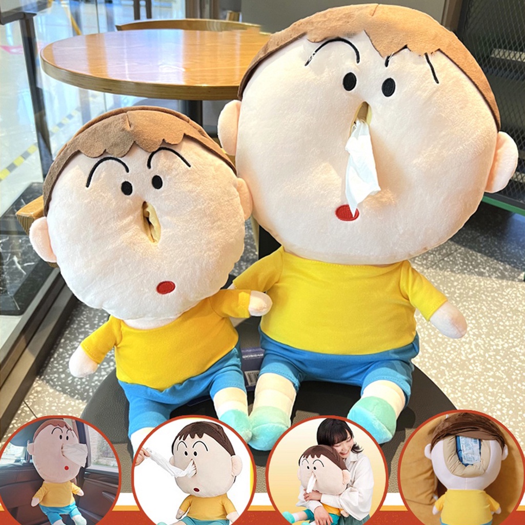 Búp Bê Nhồi Bông Hình Cậu Bé Bút Chì Shin-chan Dễ Thương