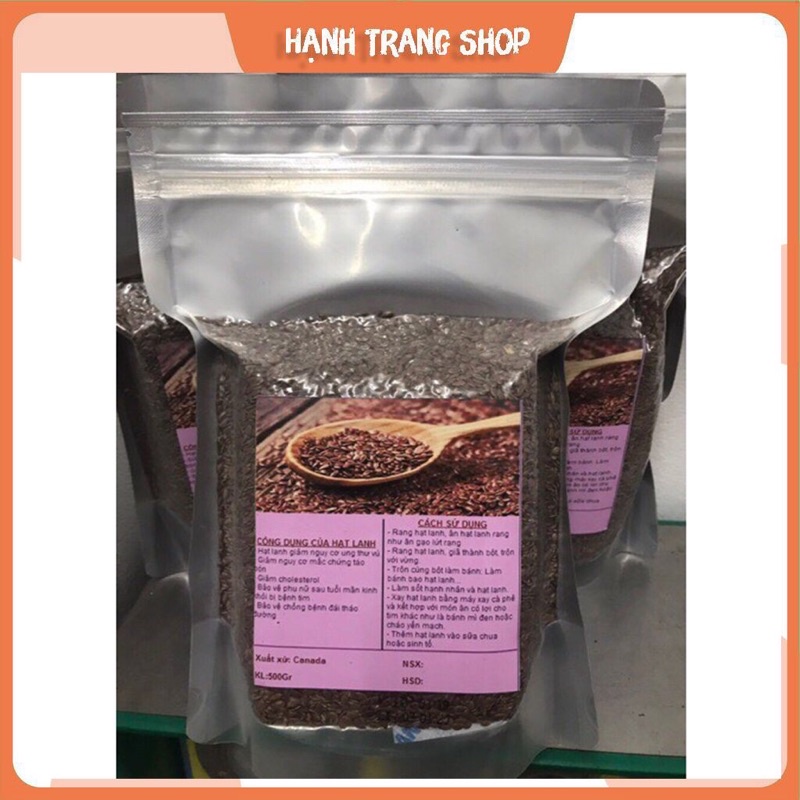 Hạt lanh nâu 500g