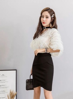 [XẢ HÀNG SẴN] Đầm ren maxi cao cấp hack chân