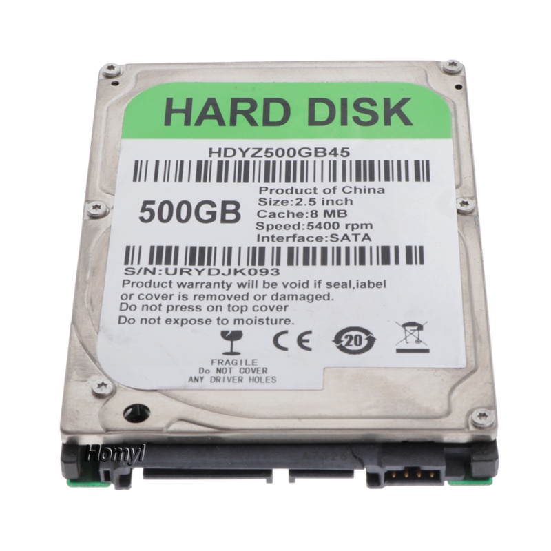 Ổ Cứng Bên Trong 2.5 Inch Sata 8m Cache Hdd Cho Laptop Notebook 500gb | BigBuy360 - bigbuy360.vn