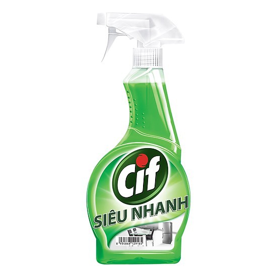 Nước lau bề mặt Cif đa năng dạng chai 520ml