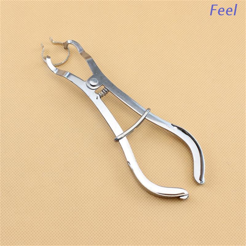 [Hàng mới về] Dụng cụ đặt đê cao su nha khoa bằng thép không gỉ