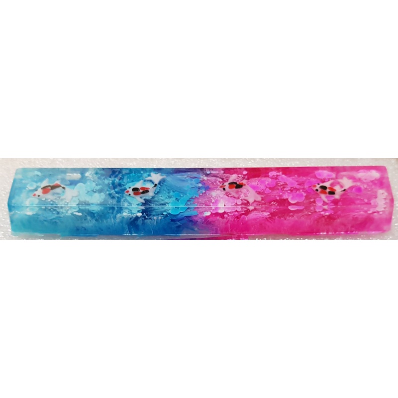 Keycap cá Koi 6.25u xuyên led trang trí bàn phím cơ