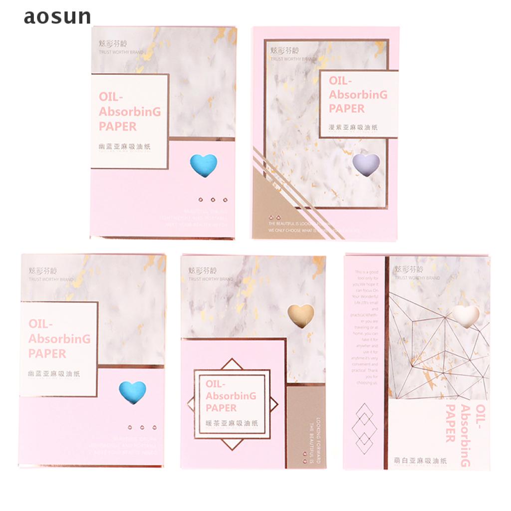 (Hàng Mới Về) Set 100 Giấy Thấm Dầu Làm Săn Chắc Da Mặt | BigBuy360 - bigbuy360.vn