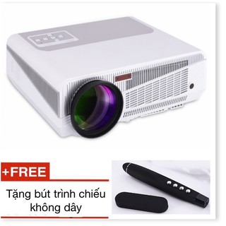 Máy chiếu tích hợp Android LED 86+ tích hợp WIFI chiếu cả ban ngày tặng kèm bút trình chiếu