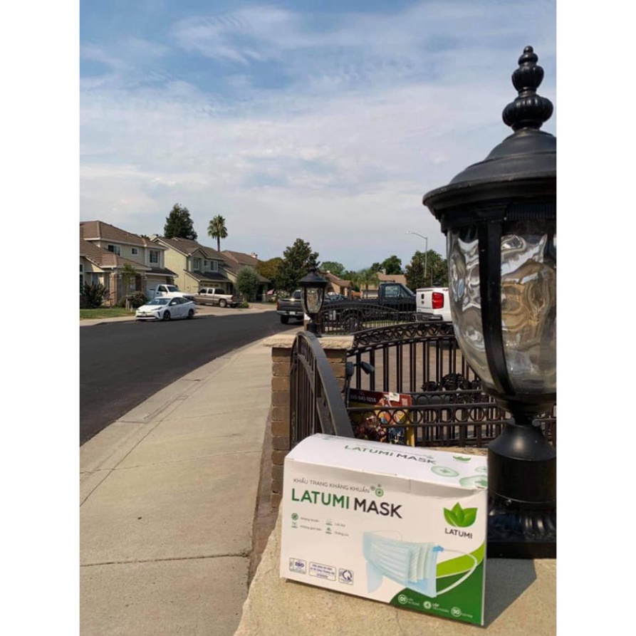 [COMBO 2 HỘP] Khẩu Trang Y Tế 4 Lớp Lọc Khuẩn 99% Cao Cấp LATUMI Phòng Chống Vi Khuẩn Qua Đường Hô Hấp bongbong_store00 | BigBuy360 - bigbuy360.vn