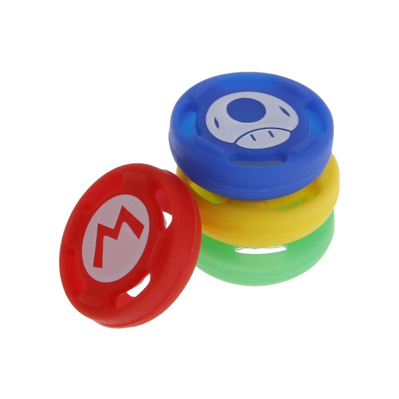 Bộ 4 Vỏ Bọc Nút Điều Khiển Chơi Game Switch Pro Bằng Silicon