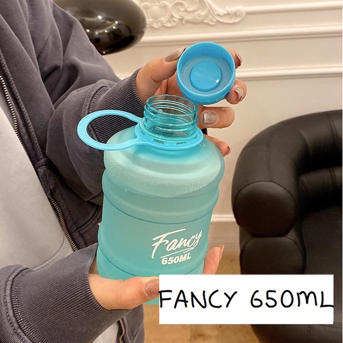 Bình đựng nước cao cấp nhiều màu hình xô Fancy 650ml