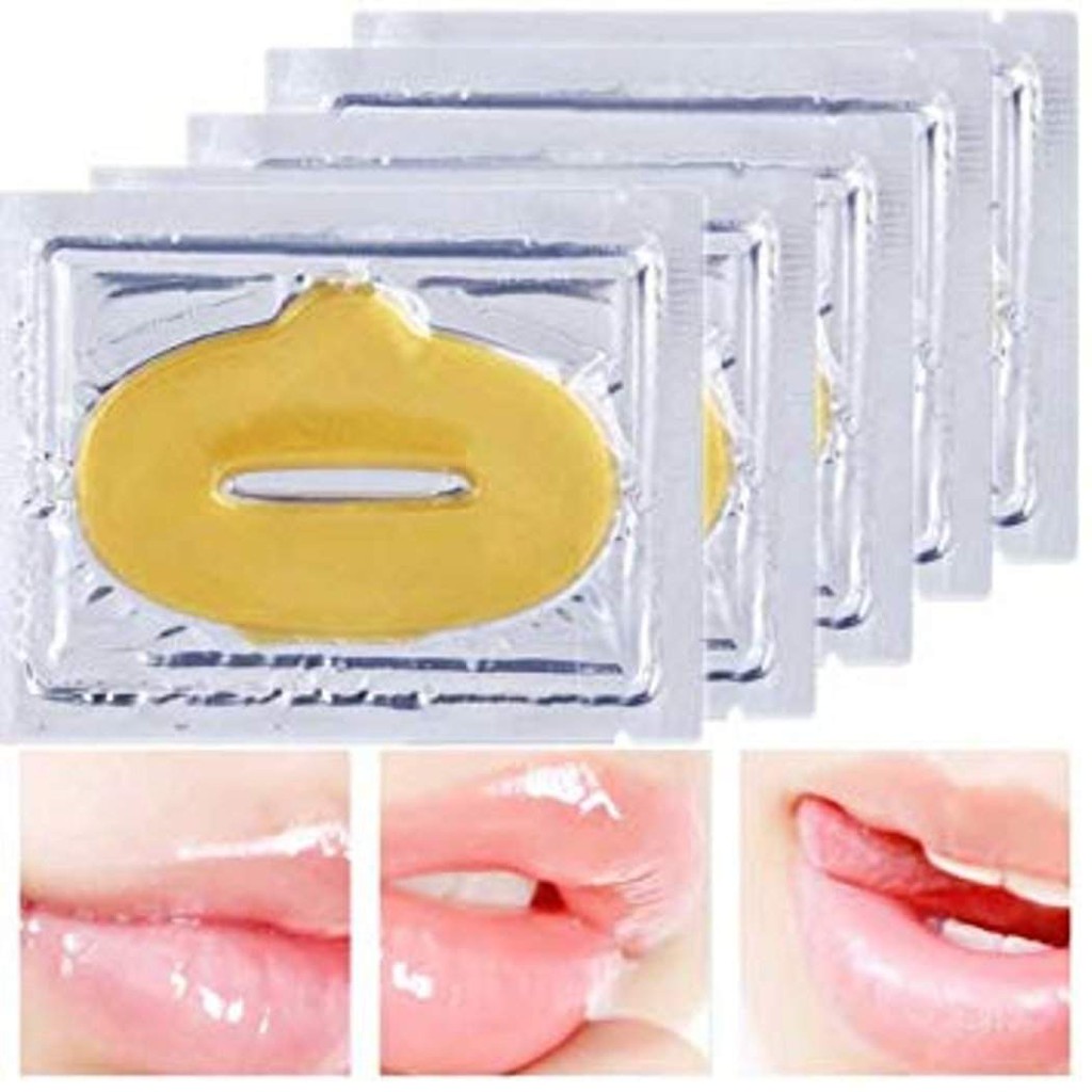 (hàng Mới Về) Mặt Nạ Môi Collagen Màu Vàng Đồng | BigBuy360 - bigbuy360.vn