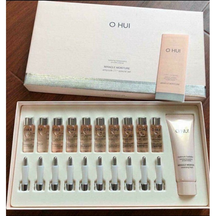 HUYẾT THANH OHUI 777.OHUI MIRACLE MOISTURE AMPOULE 777