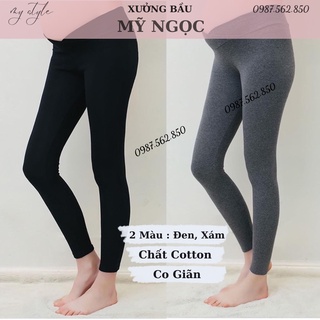 Quần bầu cạp chéo💗chất cotton thiết kế nâng mông💗co giãn 4 chiều không bai không xù không dão