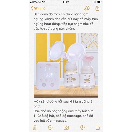 Thanh lý máy hút sữa điện đôi DP Comfort PLUS