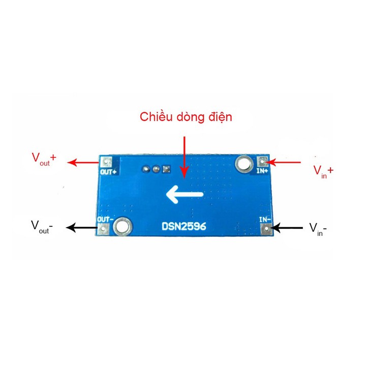 Mạch Hạ Áp, Giảm Áp DC LM2596 3A