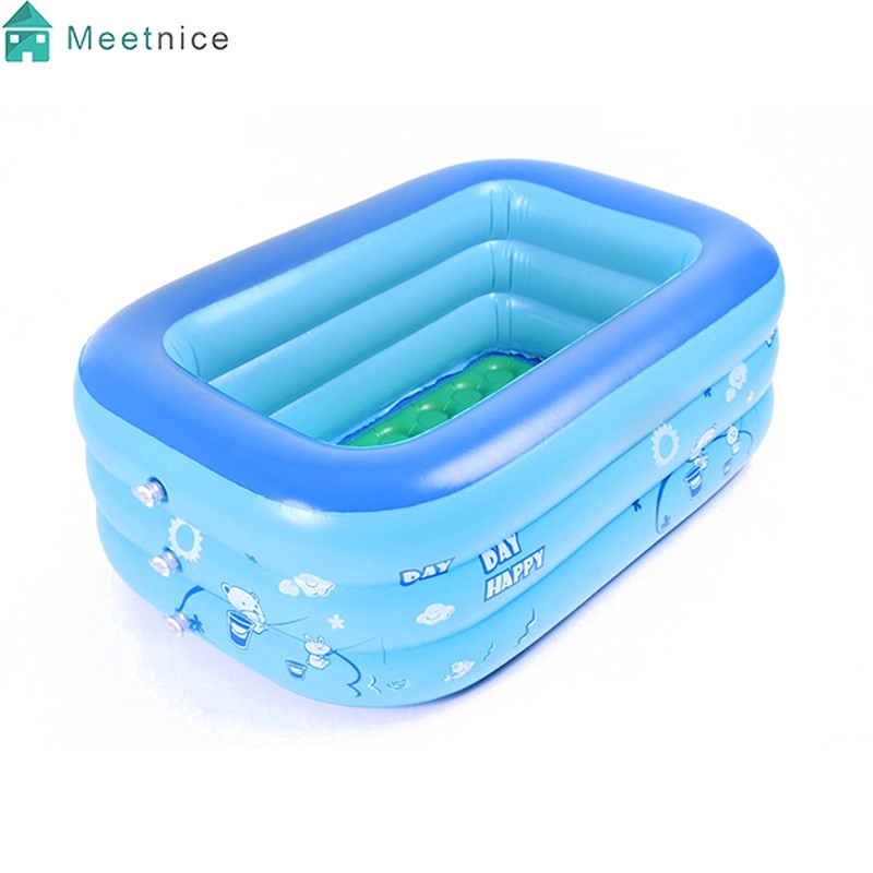 Baby Kids Inflatable Swimming Padding Pool Ball Pit Pool Children Garden Play
