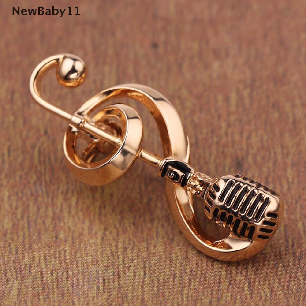 Ghim Cài Áo Hình Nốt Nhạc Cổ Điển Cho Nữ