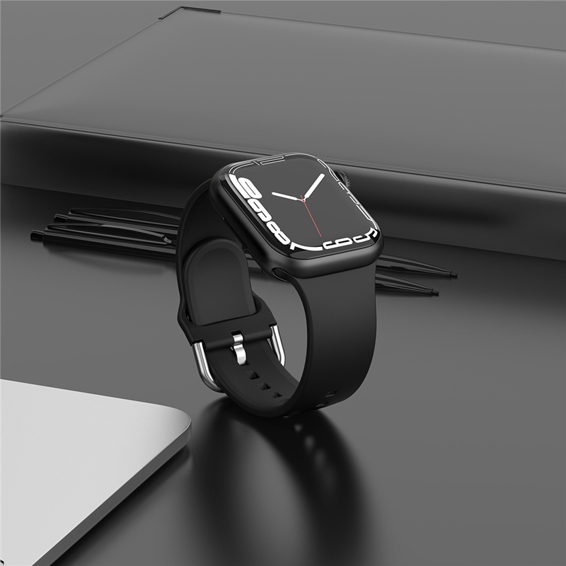 Dây Đeo Đồng Hồ 44mm 40mm 38mm 42mm 41mm 45mm IWatch Series 6 5 3 SE 7