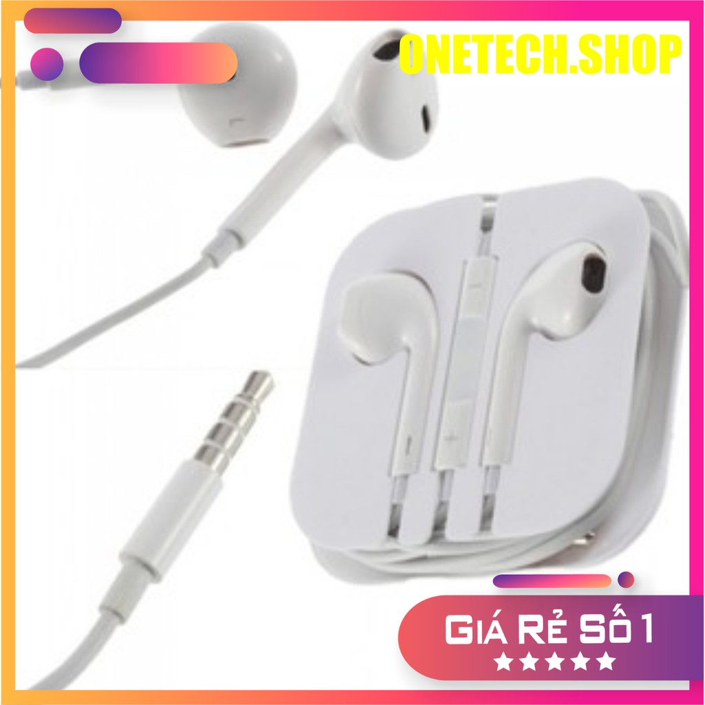 Tai Nghe Có Dây Siêu Bền 3.5mm Kèm Micro Chuẩn IPHONE SAMSUNG OPPO chính hãng