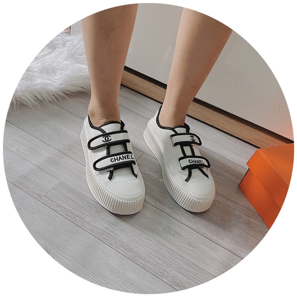 [RẺ VÔ ĐỊCH] GIÀY THỂ THAO NỮ, GIÀY BATA QUAI DÁN CHNEL HOT HIT