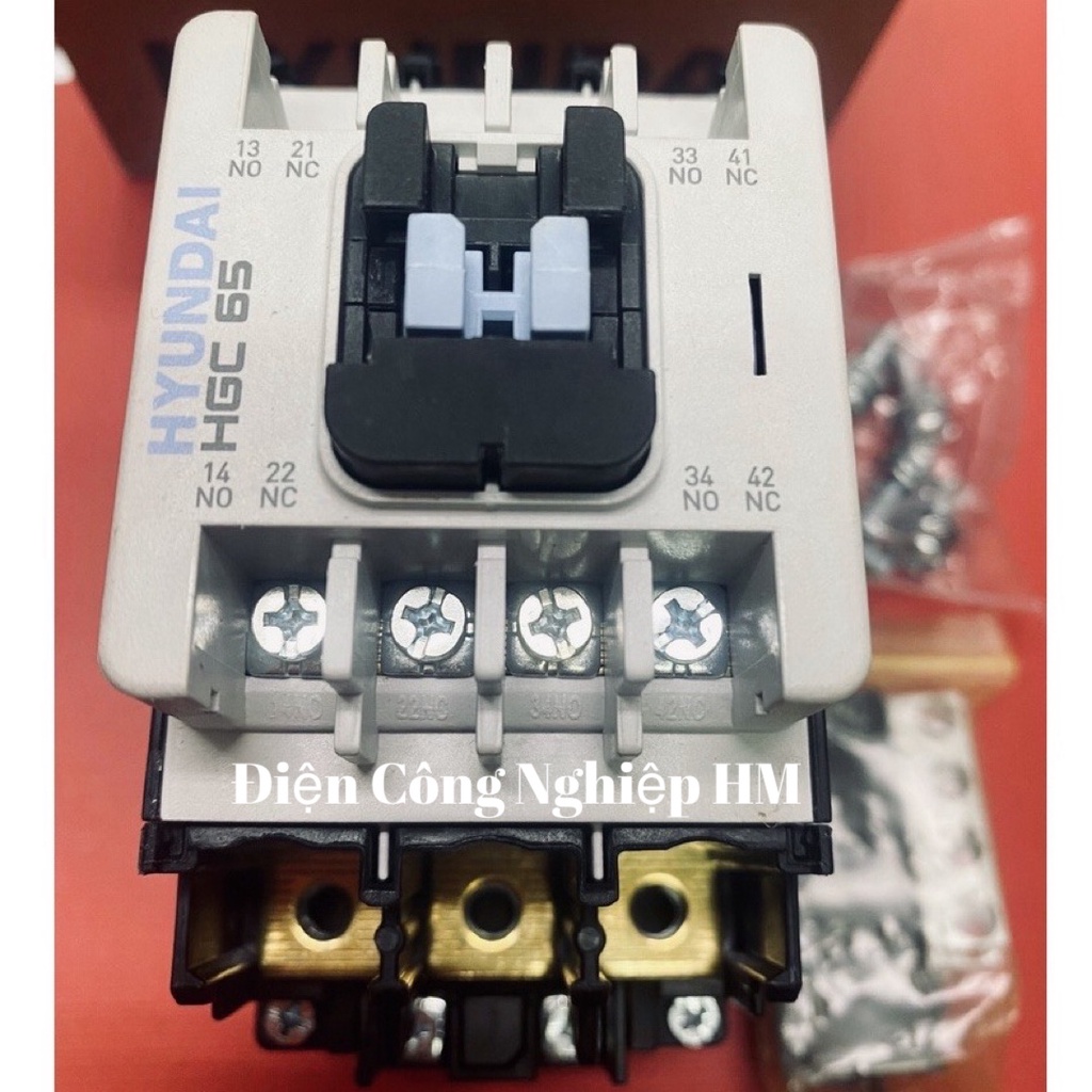 Contactor Khởi động từ 3 Pha Hyundai 50A, 65A - Chính Hãng, Hyundai 3P HGC-50/HGC-60