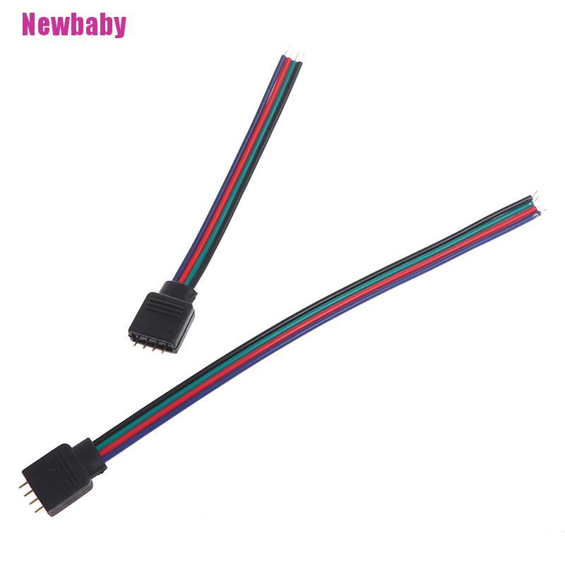 Dây Cáp Nối Rgb 10cm 15cm 4pin Cho Đèn Led 3528 / 5050 Rgb