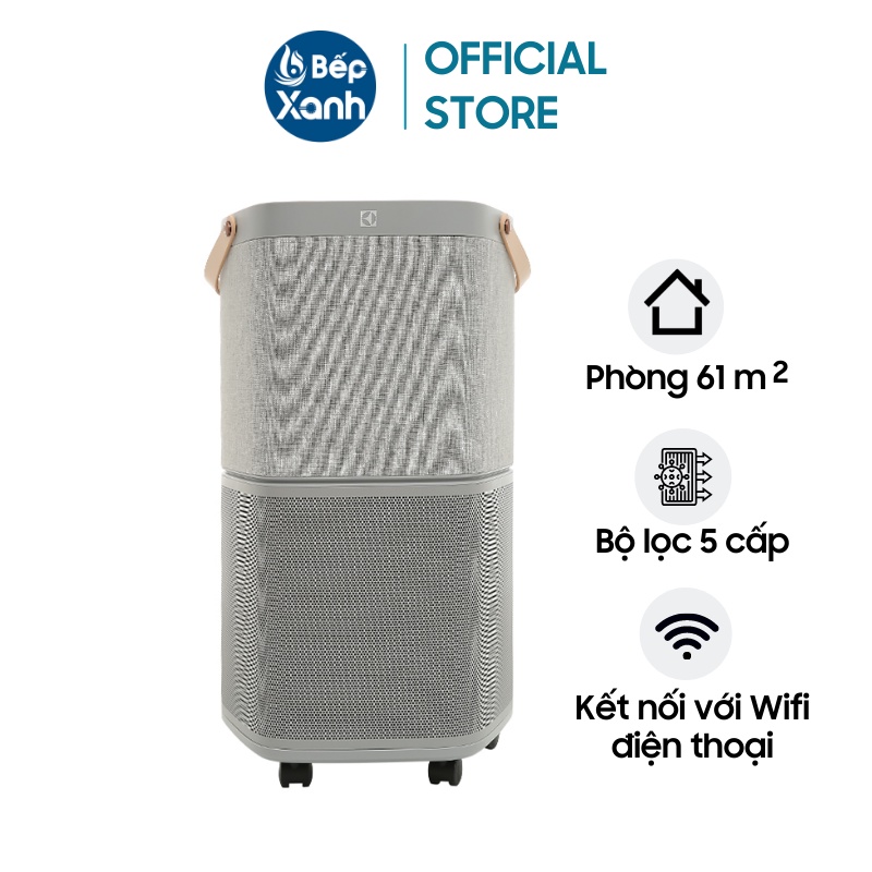 Máy Lọc Không Khí Electrolux PA91-406GY (Dưới 61m2) - Điều Khiển Qua Điện Thoại - Inverter Tiết Kiệm Điện