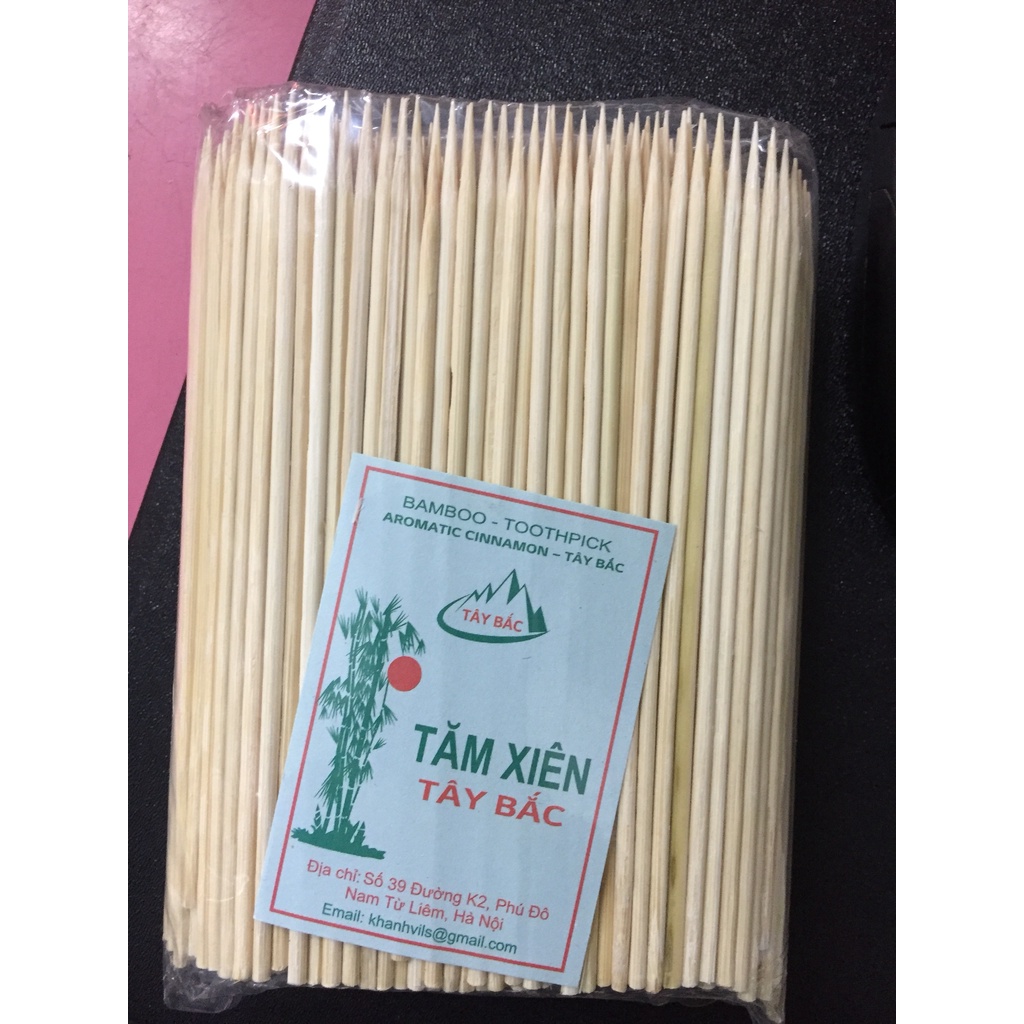 Que xiên thịt nướng