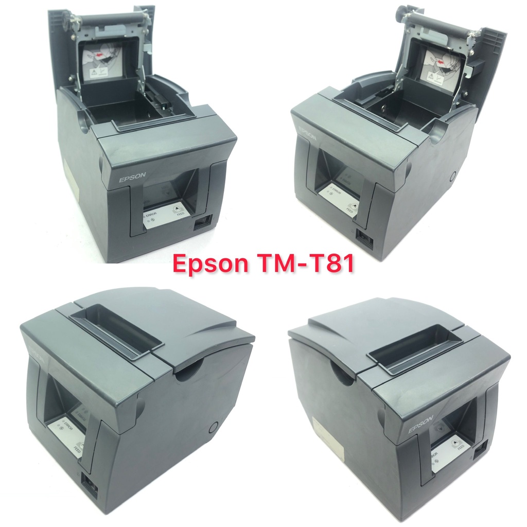 Máy in hóa đơn nhiệt Epson T81 và Deli