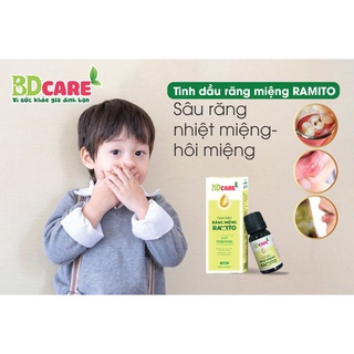 Tinh dầu răng miệng ramito -10ml - làm sạch, tạo hơi thở thơm mát - ảnh sản phẩm 5