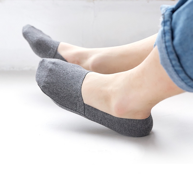 Vớ cotton vô hình chống trượt cho nam