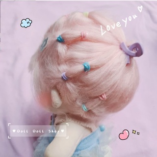 Set 50-100 dây thun màu pastel, cột tóc mini cho doll