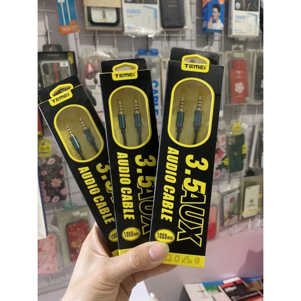 Dây Jack cắm âm thanh AUX 2 đầu 3.5 từ Điện thoại ra loa Cao Cấp