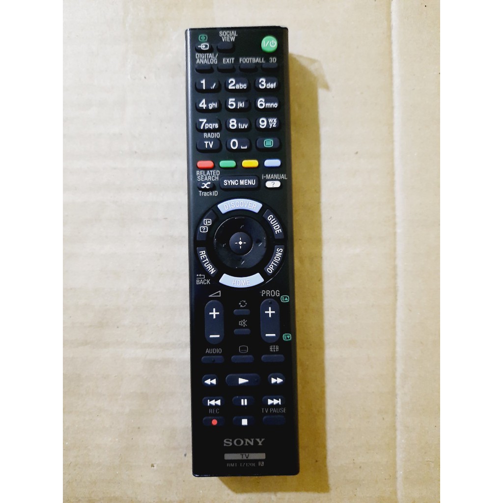 Remote Điều khiển TV Sony TZ-120E TV Sony LED/LCD Smart TV- Hàng chính hãng theo máy Fullbox mới 100%