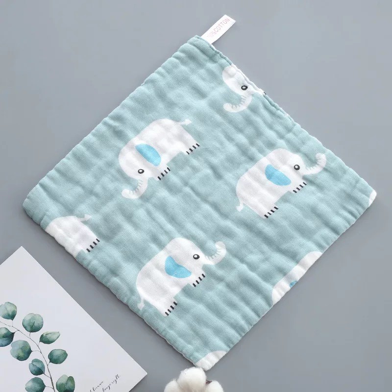 (Cao cấp) Khăn xô khăn mặt cực dày 6 lớp khăn sữa cho bé ngộ nghĩnh xuất Nhật cực mềm đẹp
