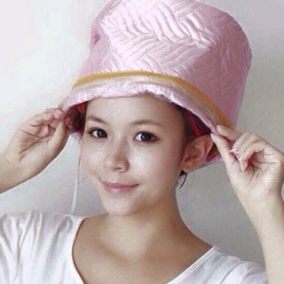 Mũ hấp tóc cá nhân loại 1 màu hồng nhạt