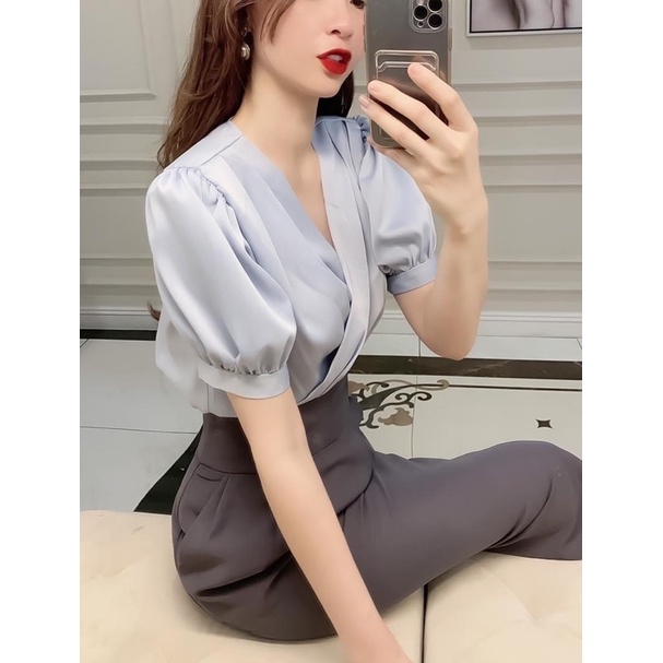 Áo sơ mi lụa Zara