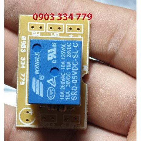 Mạch rót rượu tự động kèm biến trở delay timer 0 - 11s mẫu mới 2020