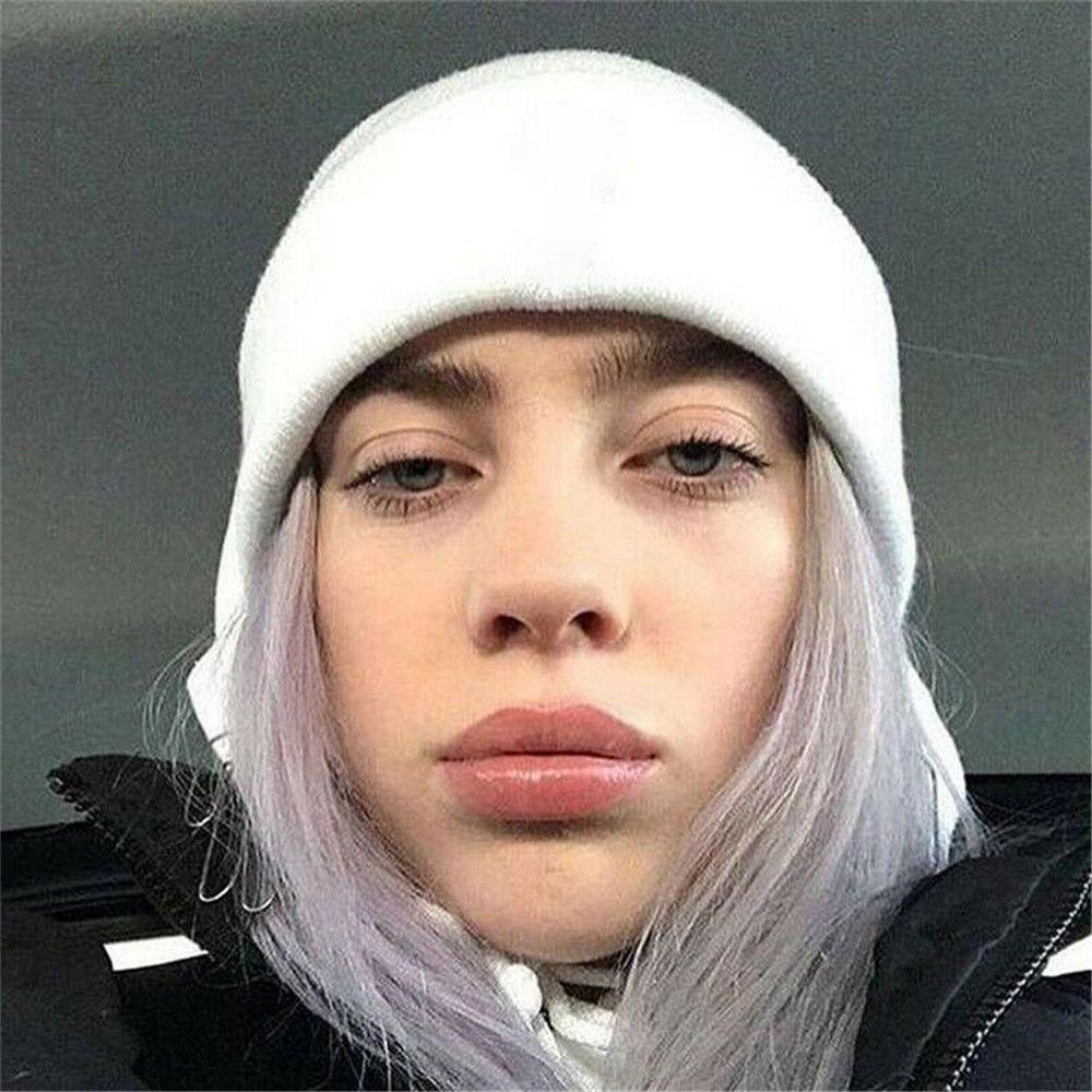 Mũ Dệt Kim Màu Trơn Thời Trang Mùa Đông Cho Nam Và Nữ