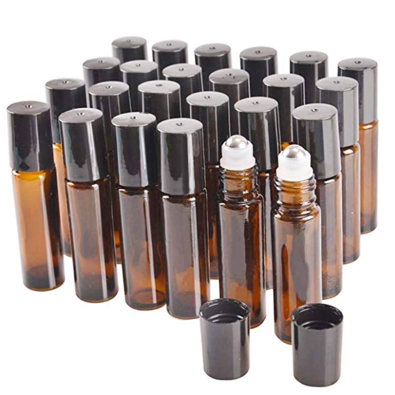 [Hàng mới về] Lọ đựng tinh dầu thơm kiểu đầu bi lăn bằng thủy tinh 10ml DOTERRA