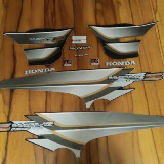 Bộ tem honda Wave S 100 2007 màu đen