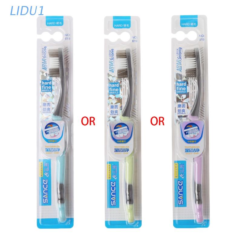 [Hàng mới về] Bàn chải đánh răng siêu cứng loại bỏ vết ố khói thuốc cà phê cho người lớn