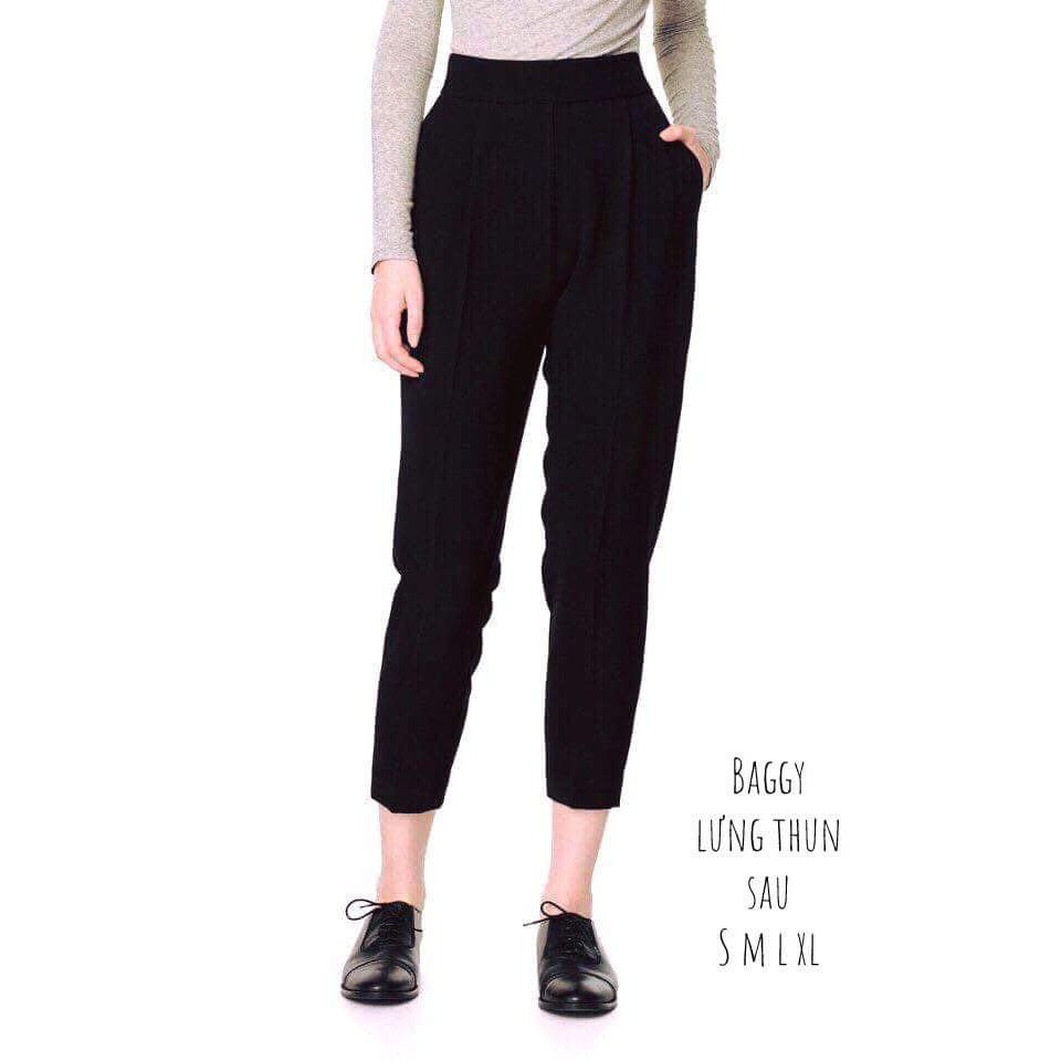 Quần Tây Nữ Dài Lưng Sau Thun Mặc Đi Làm - Đi Học - Đi Chơi Chất Vải Cao Cấp