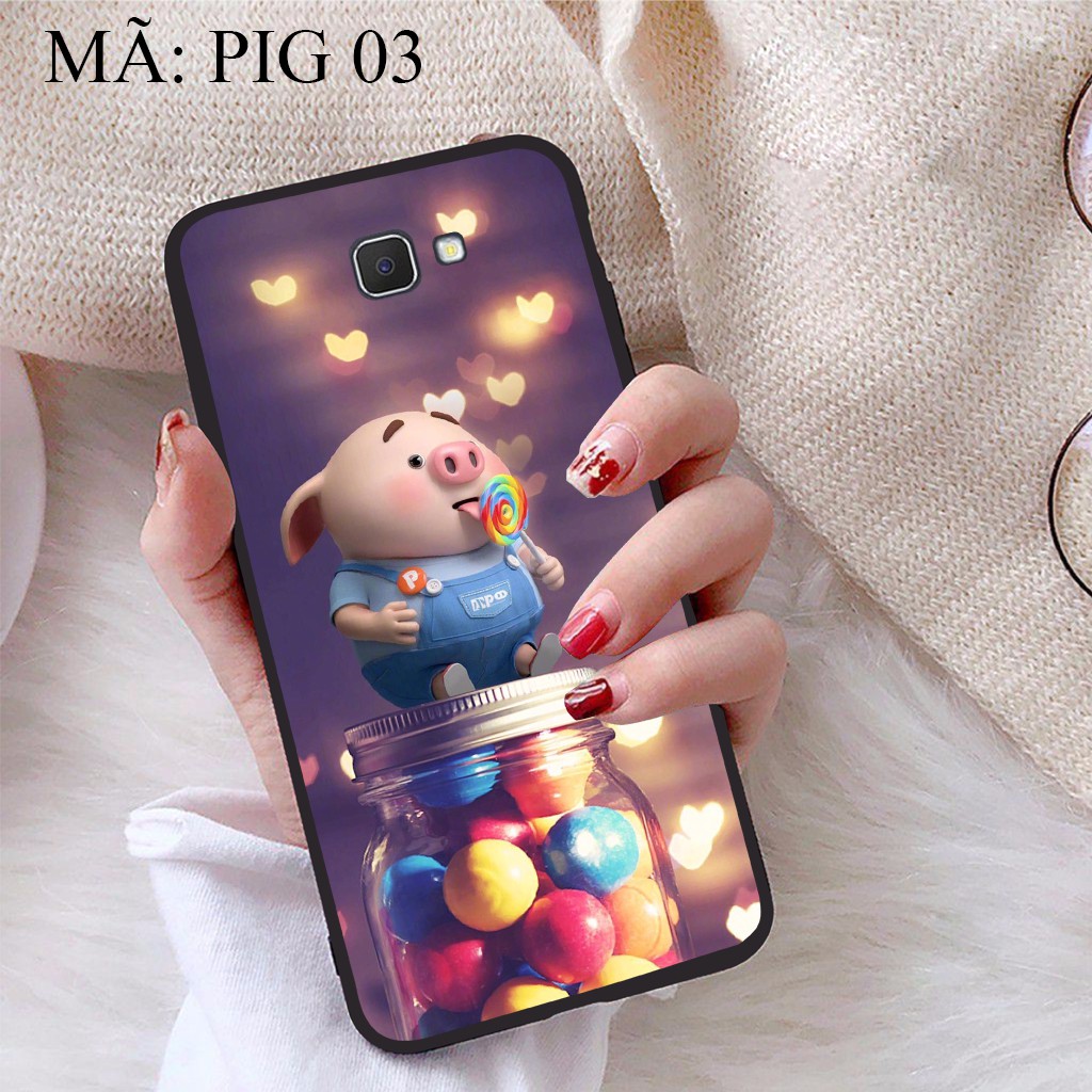 Ốp lưng Samsung J7 Prime viền dẻo TPU BST Lợn Tết | BigBuy360 - bigbuy360.vn