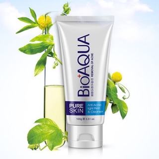 Sữa rửa mặt mụn Bioqua 100g