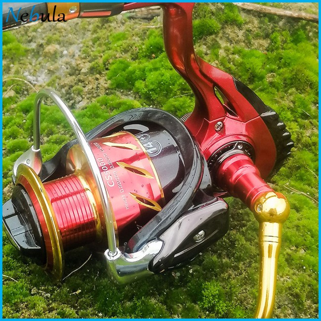 Carved Spool Fishing Reel Spinning Reel Metal Cnc Rocker Arm Longthrow Rock Fishing Line Reel