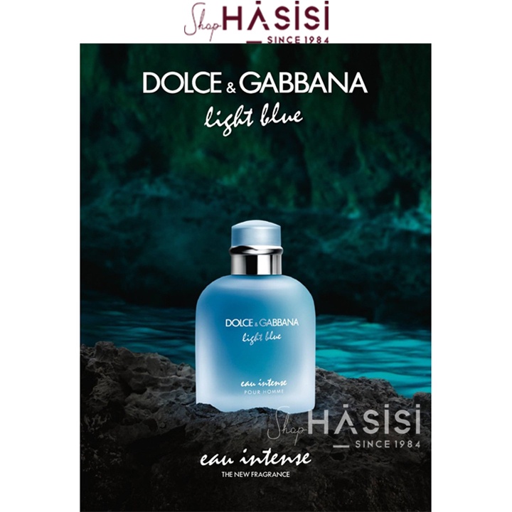 Nước Hoa Nam D&amp;G - Light Blue Pour Homme Eau Intense